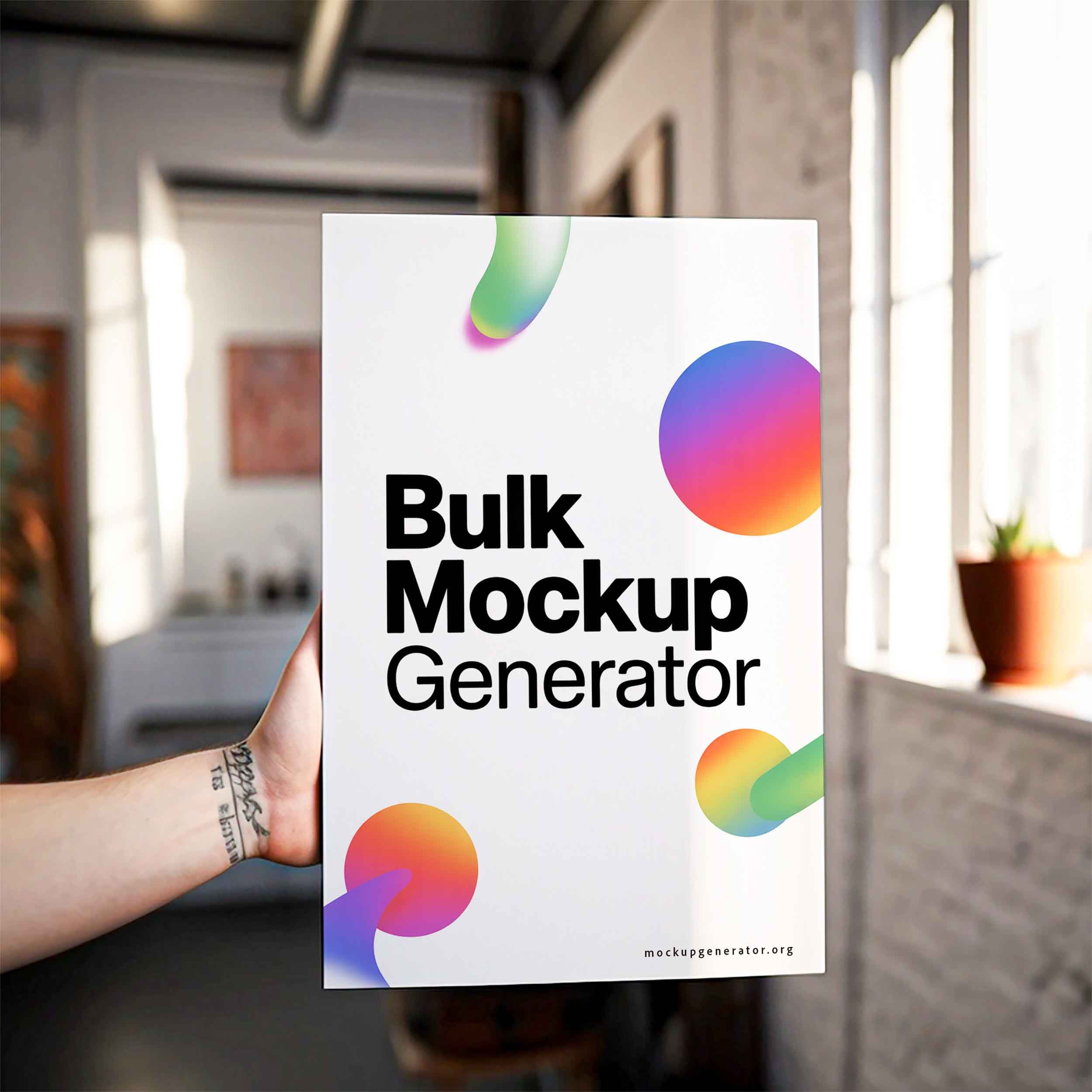 Mid size Canvas Wall art  canvas mockup preview showing a styled interior