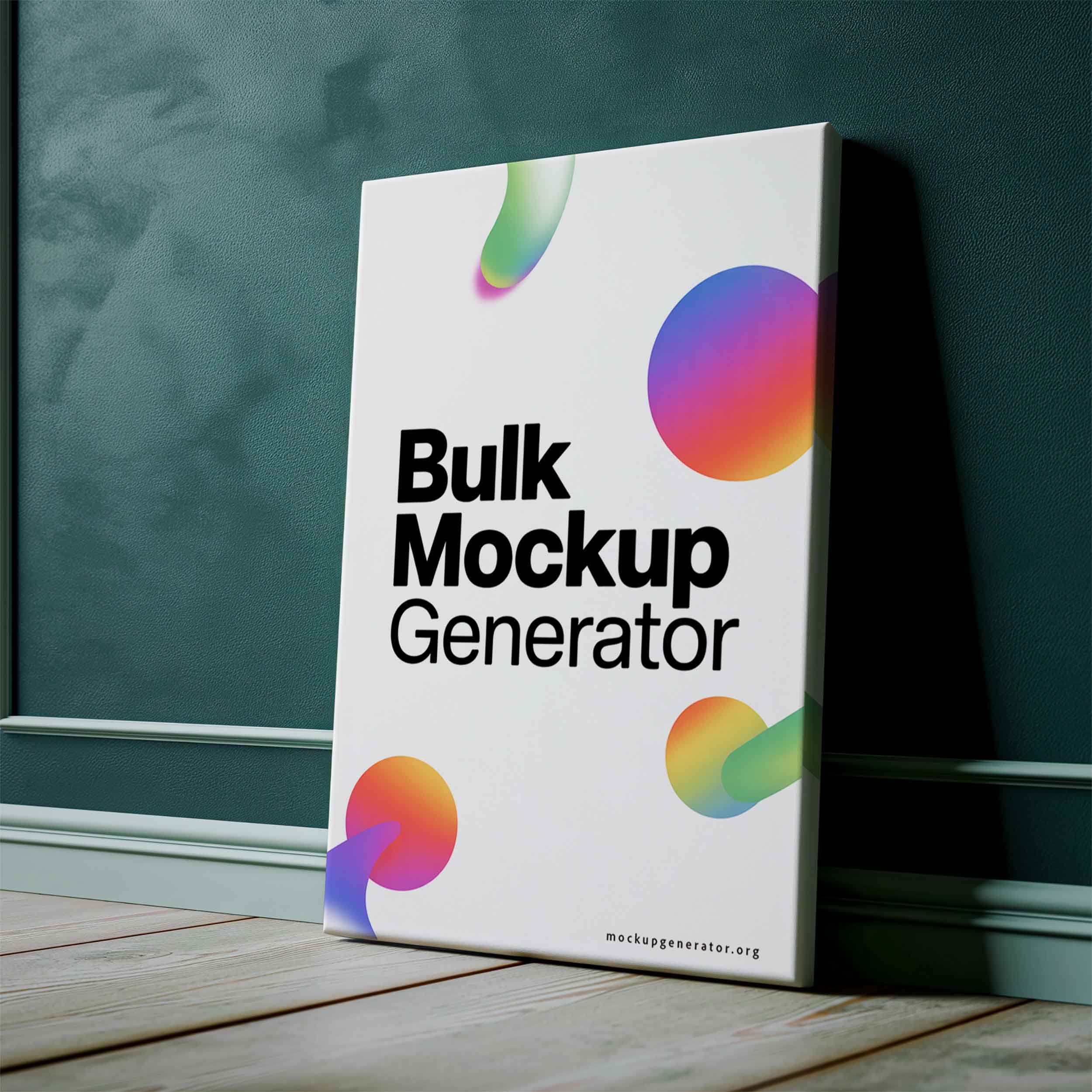 Classic Canvas wall art canvas mockup preview