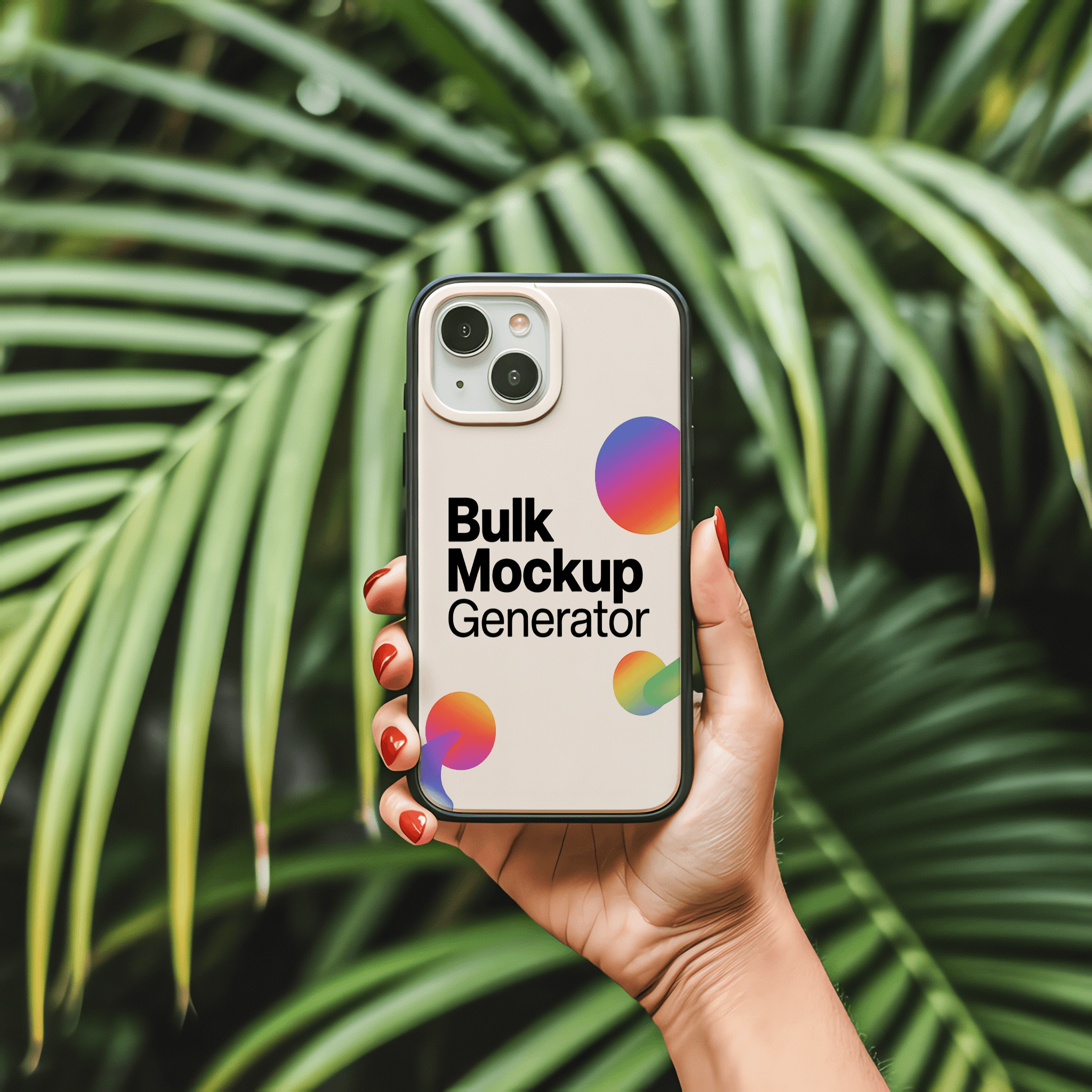 Simple Apple iPhone phone case phone case mockup preview
