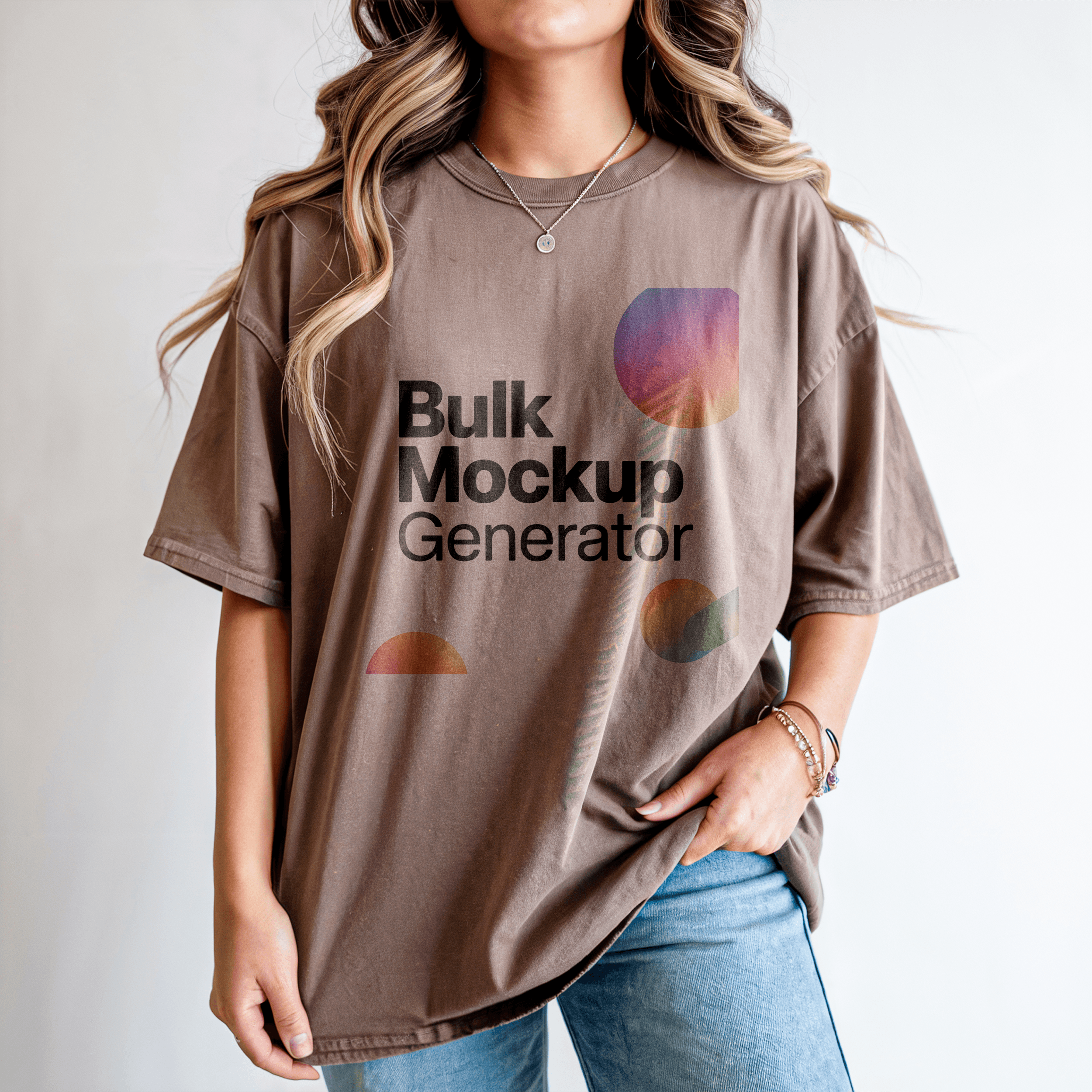 Women's grey t-shirt t-shirt mockup preview