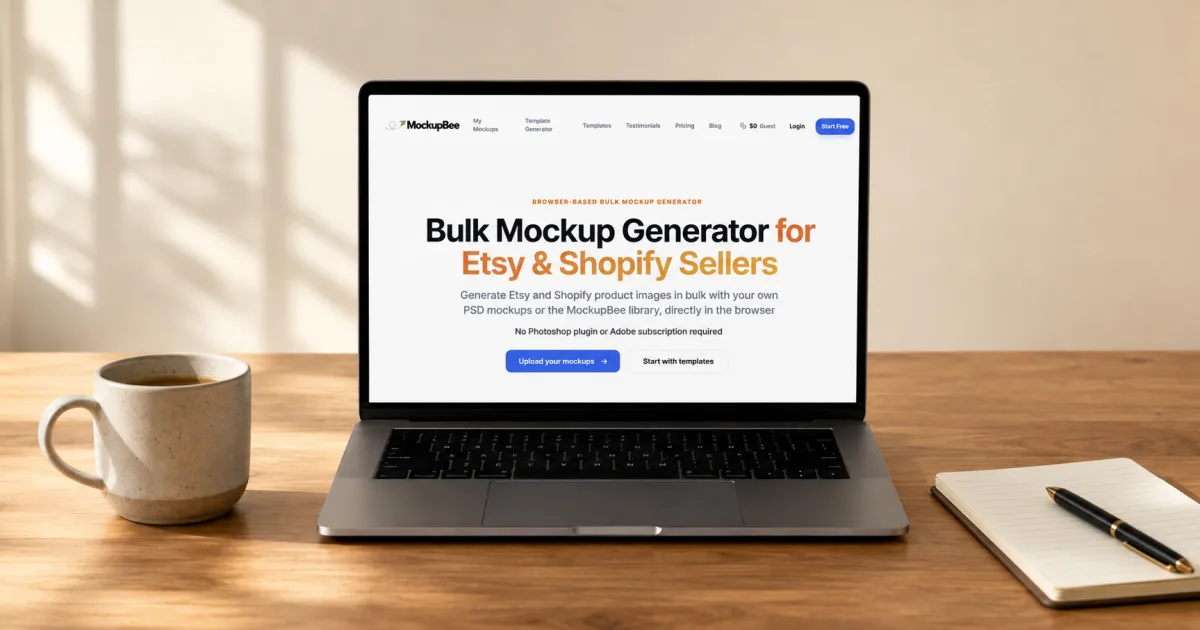 How to Create Etsy Mockups in Bulk Without Photoshop