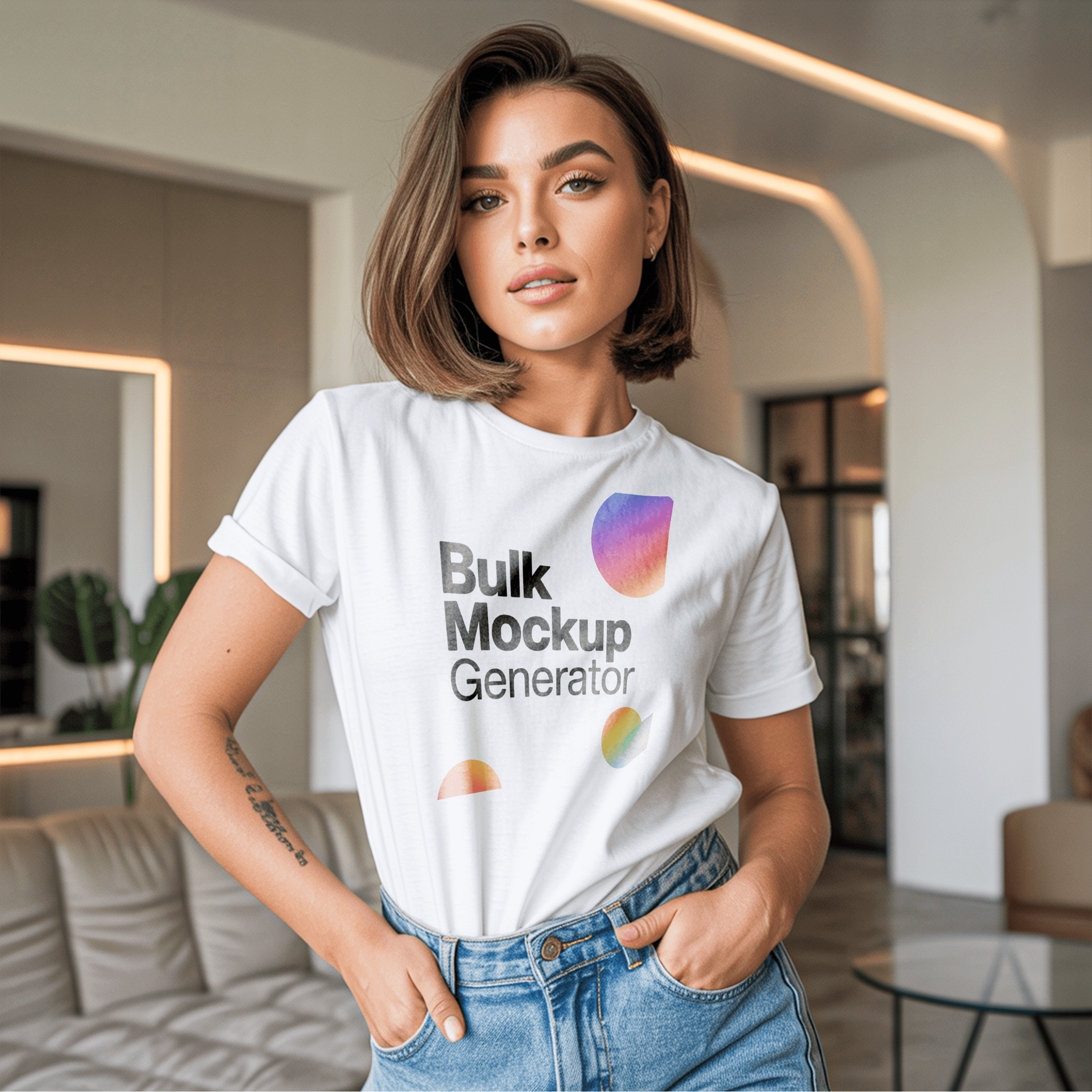 Women's blank t-shirt